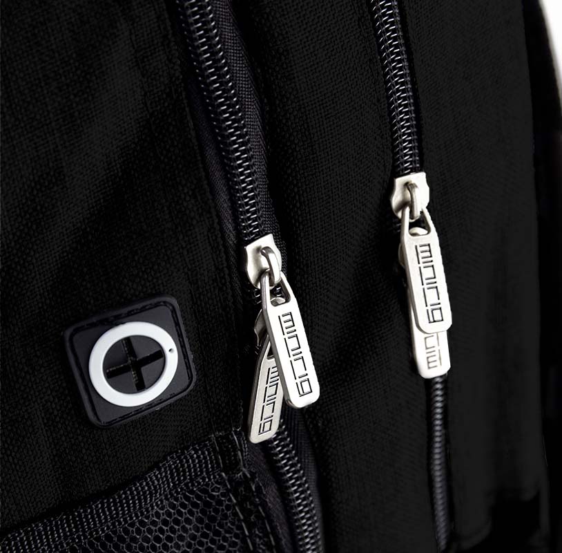 Rucksack Zips Black