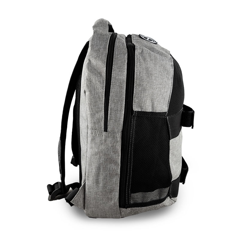 Rucksack Right Side Grey