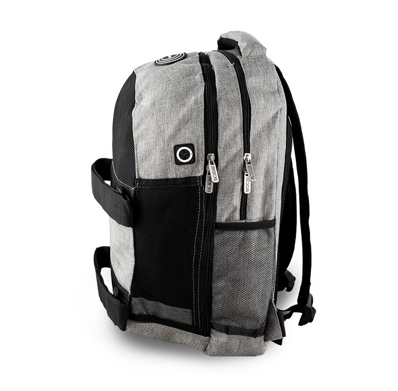 Rucksack Left Side Grey