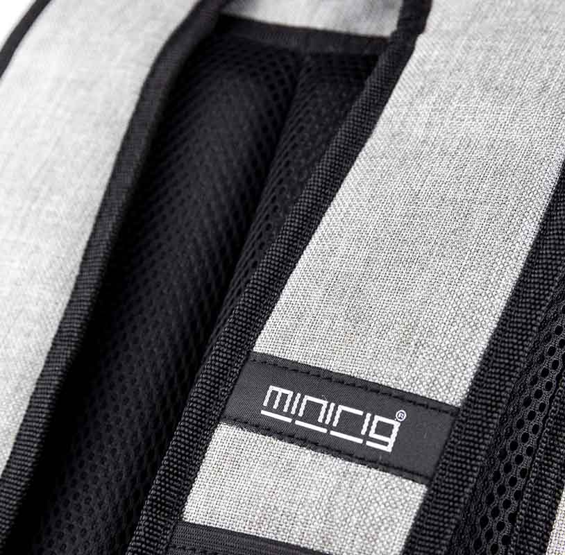 Rucksack Straps Grey