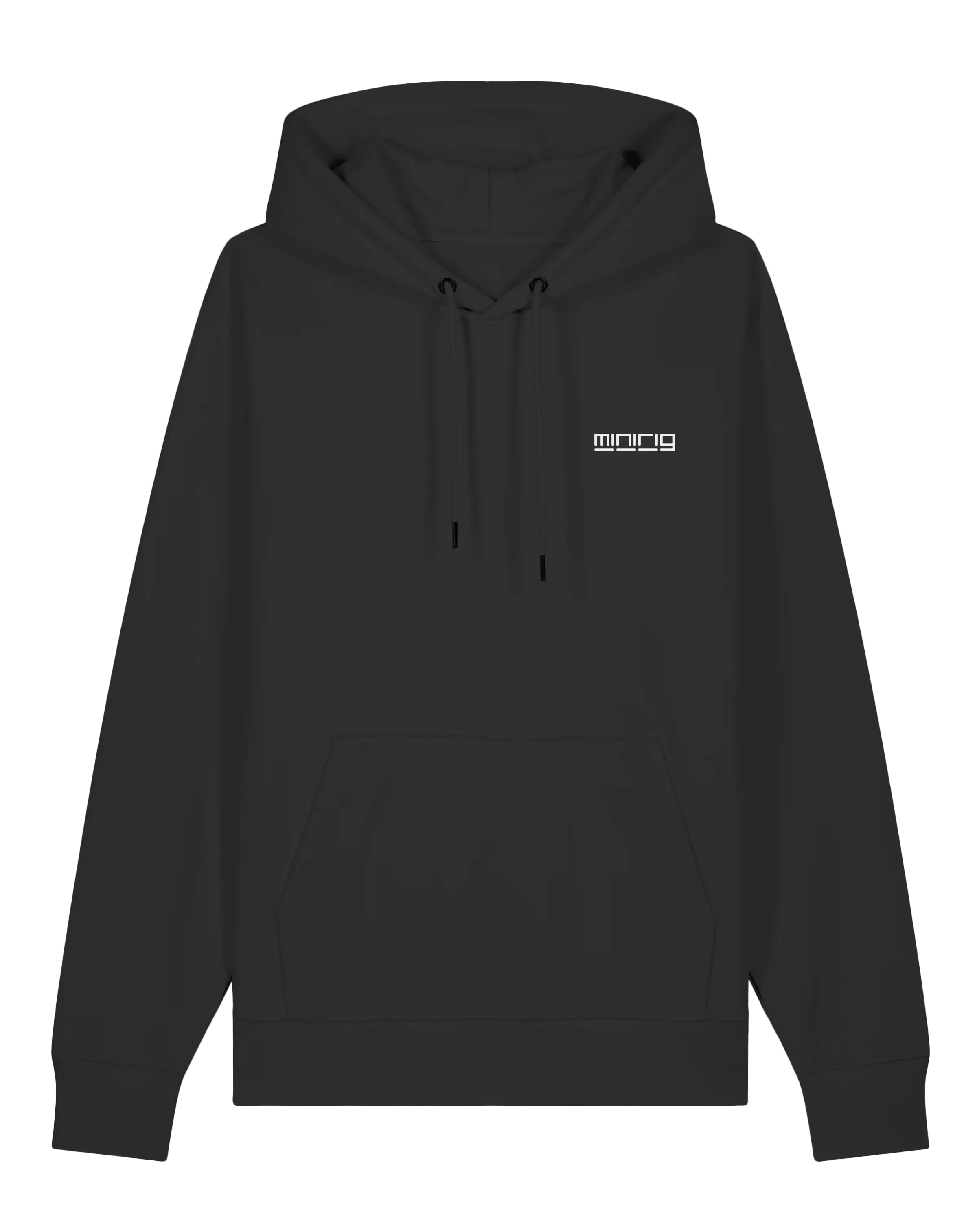 Minirig Explosion Black Hoodie Front