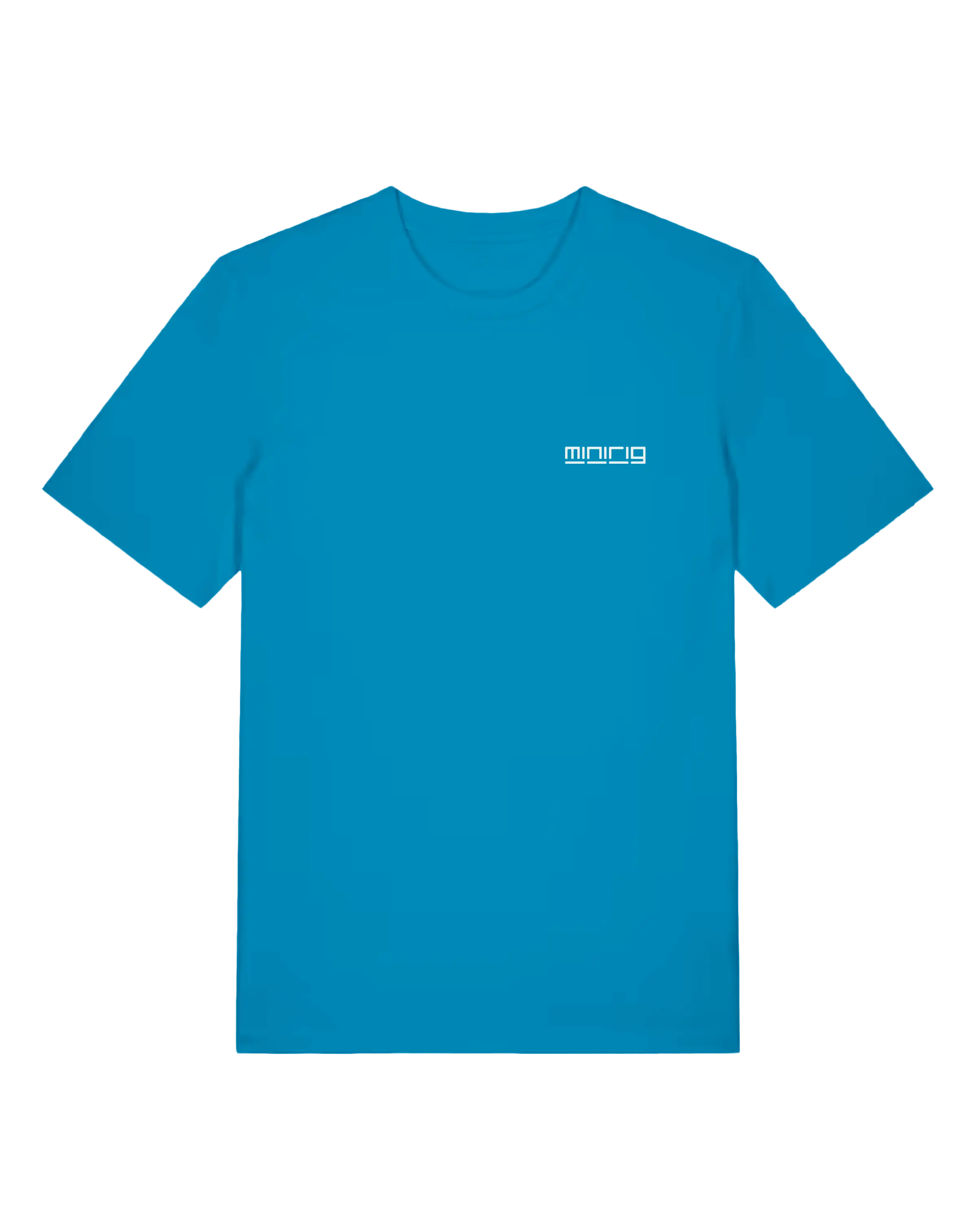 Minirig Explosion Saphire Blue Tee Shirt Back