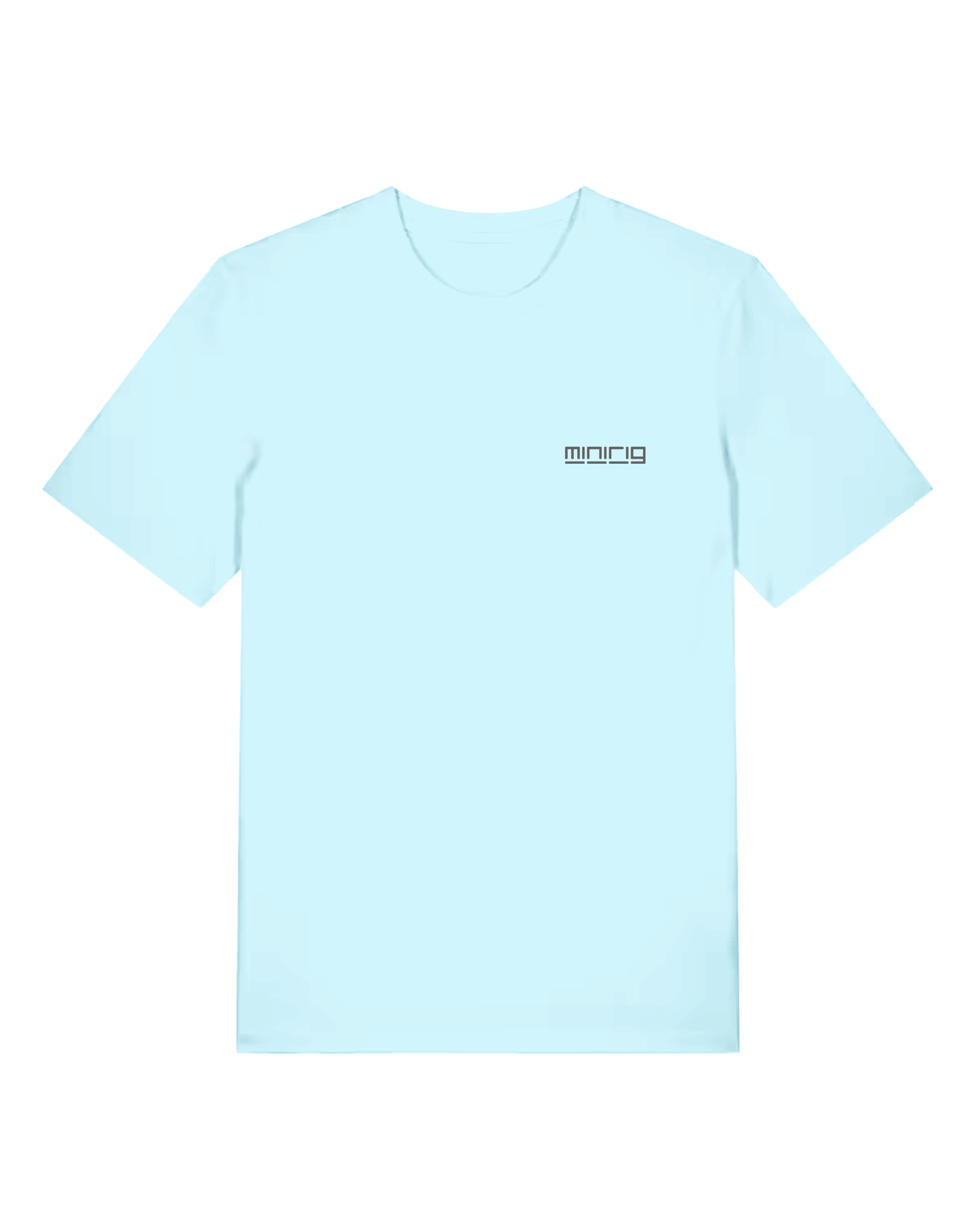 Minirig Tee Light Blue Front