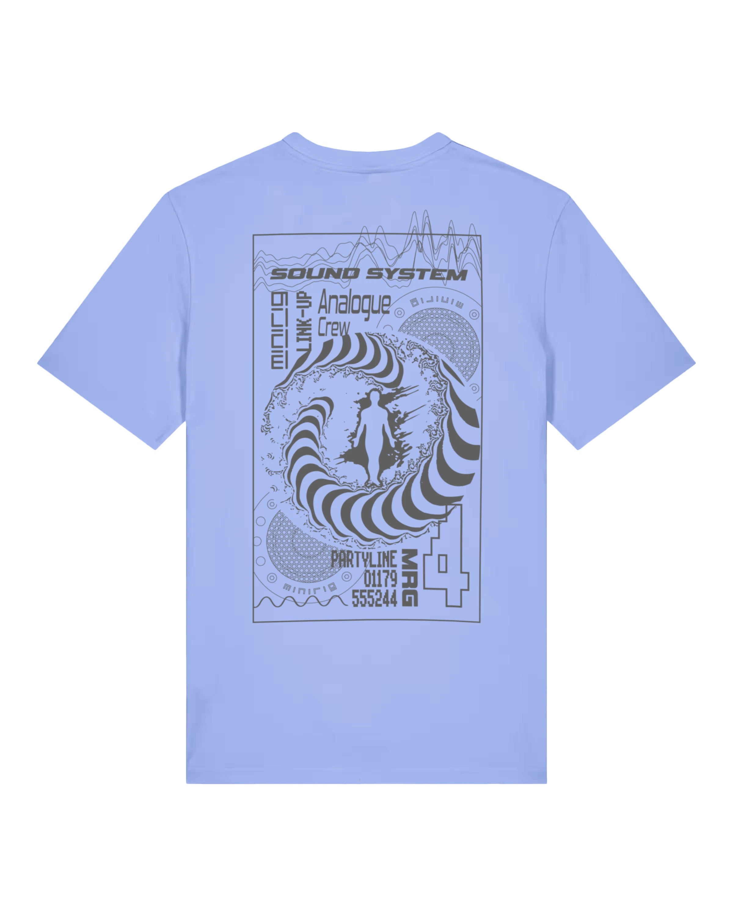 Minirig Ravey Tee Violet Back