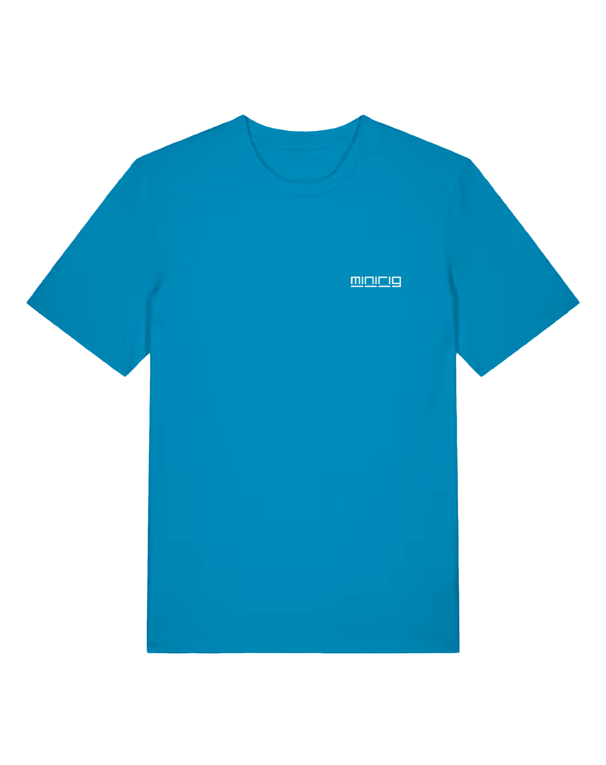 Minirig Wavey Tee Sapphire Front