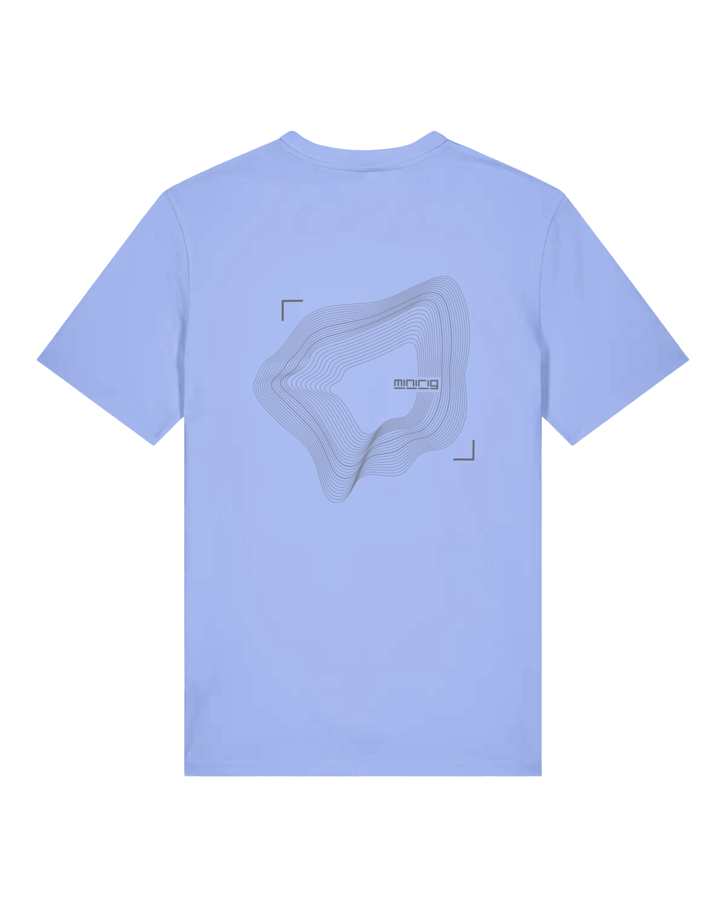 Minirig Wavey Lilac Tee Shirt Front