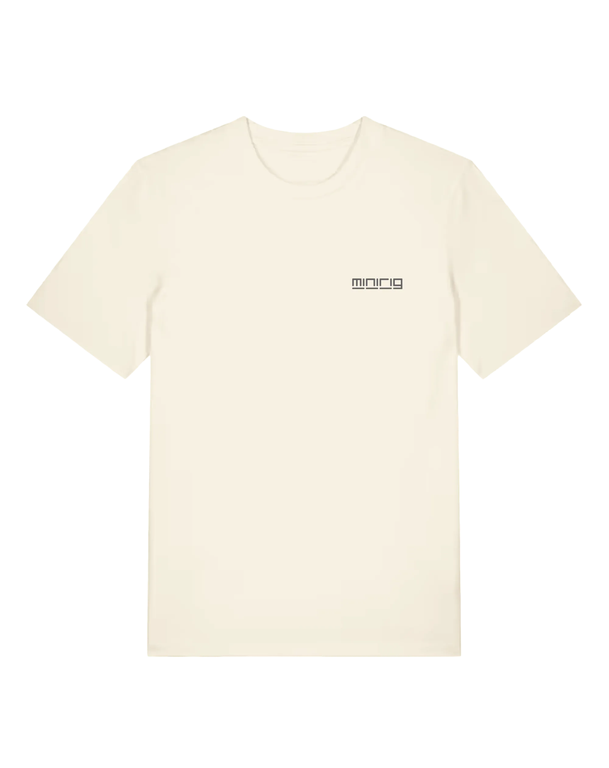 Minirig Wavey Tee Cream - Front