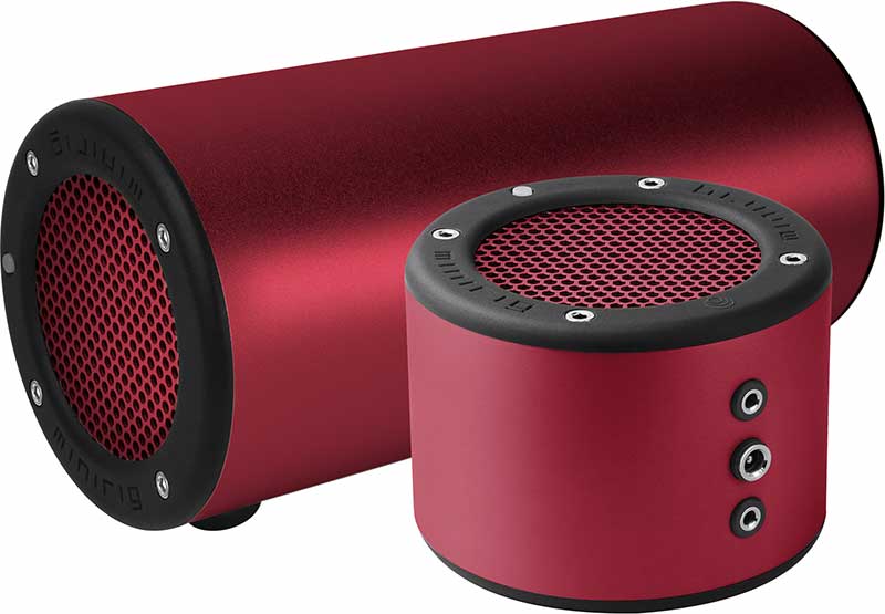 MINIRIG Subwoofer Portable Rechargeable Bass Speaker - 80 Hour Battery - Brushed Aluminium In