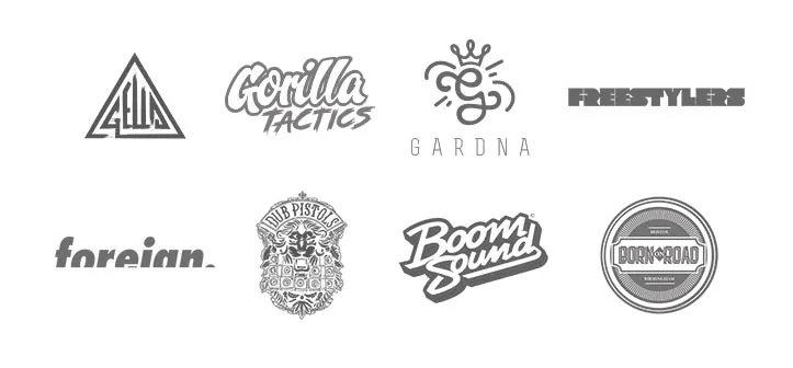  Gella, Gorilla Tactics, Gardna, Freestylers, foreian, Dub Pistols, Boom Sound, Born on Road