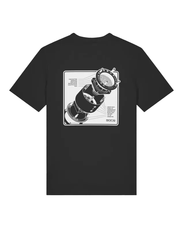Minirig Explosion Black Tee Shirt Front