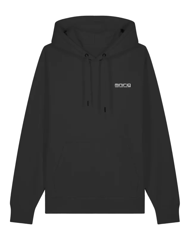 Minirig Explosion Black Hoodie Front