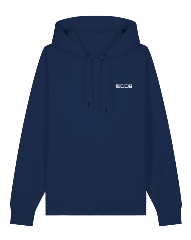 Minirig Explosion Navy Hoodie Front