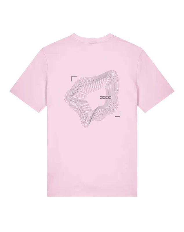 Minirig Wavey Pink Tee Shirt Back