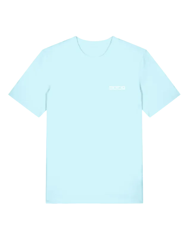 Minirig Explosion Tee Carolina Blue - Front