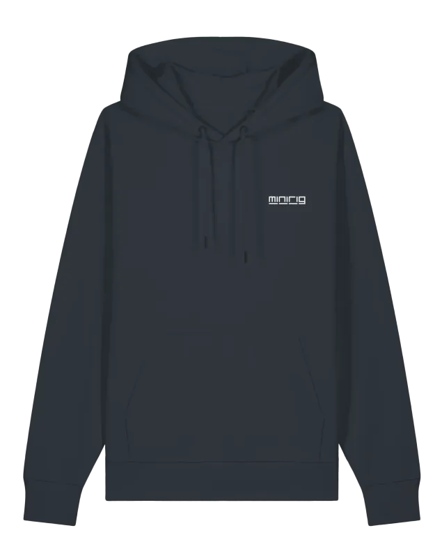 Minirig Ravey Heather Grey Hoodie Front