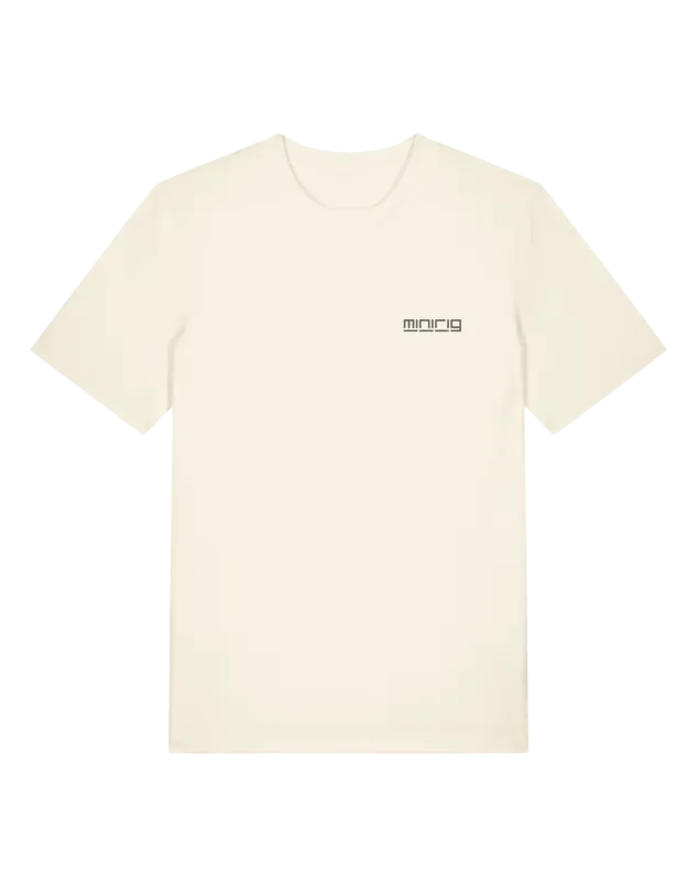 Minirig Ravey Tee Cream - Front