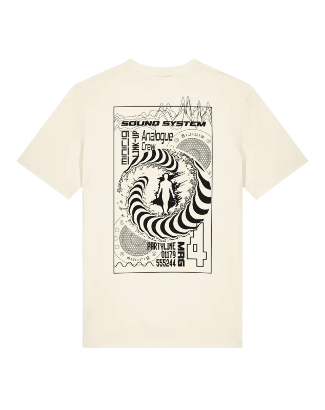 Minirig Ravey Tee Cream - Back