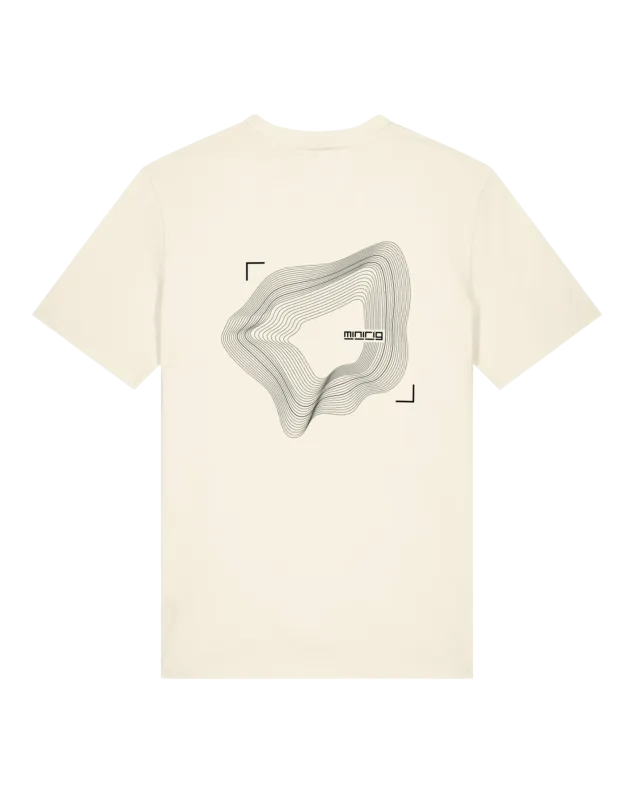 Minirig Wavey Tee Cream - Back