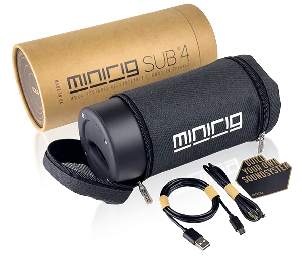 Subwoofer 4 Minirig in the box