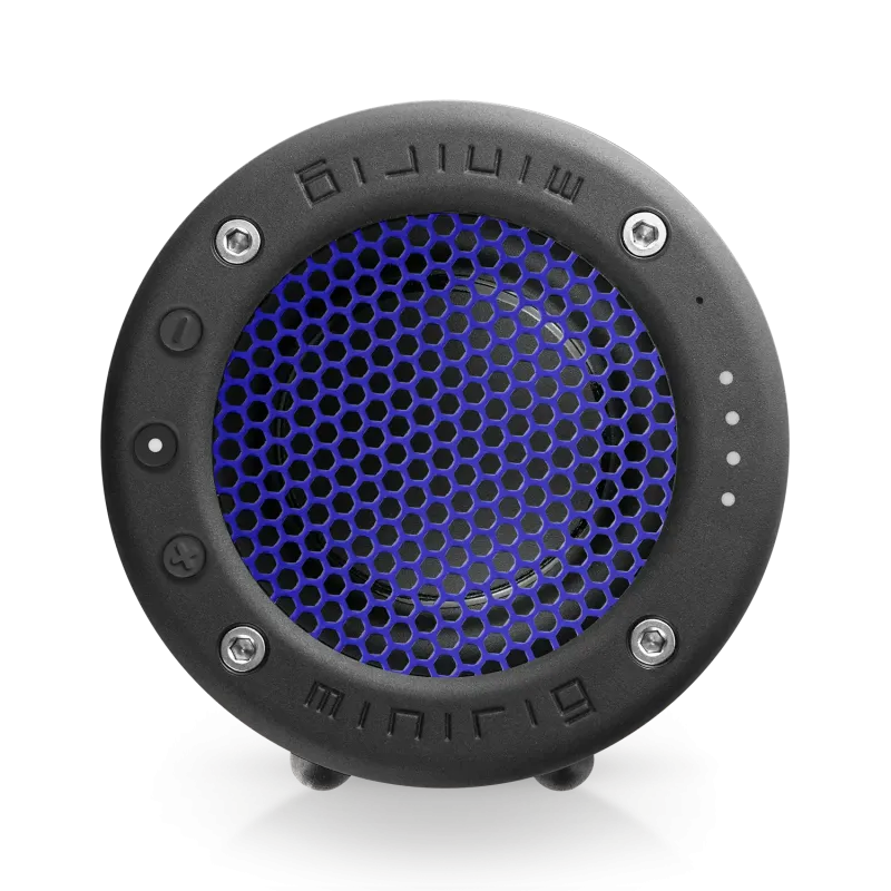 Minirig Subwoofer 4 blue grille