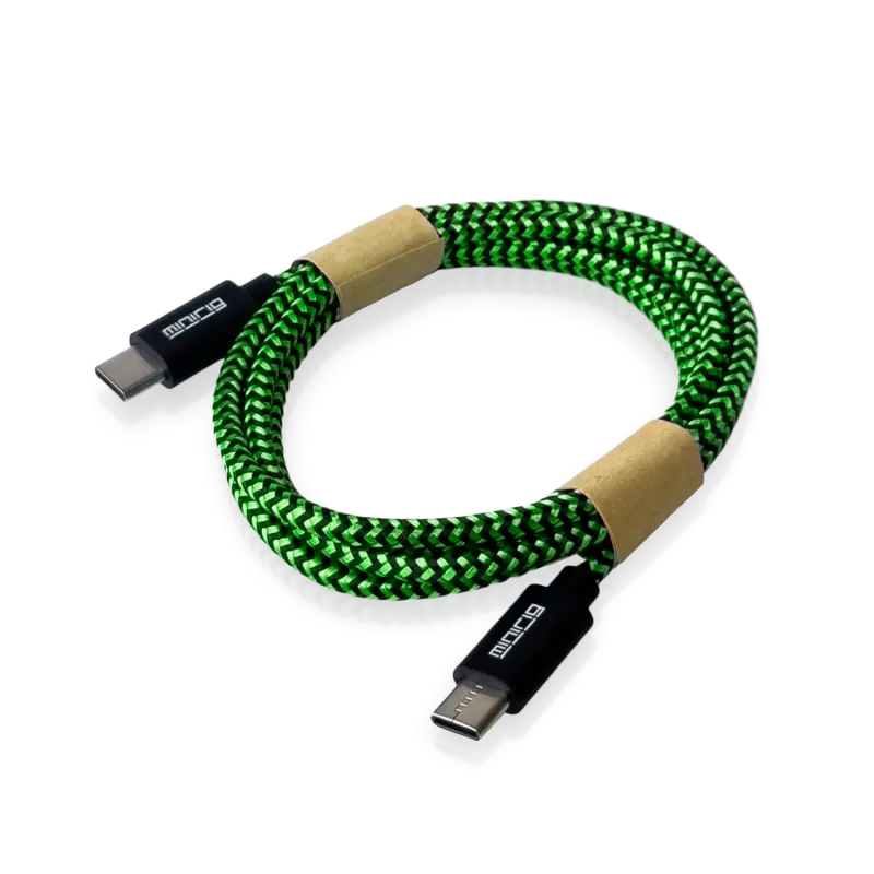 USB-C to USB-C Cable Green