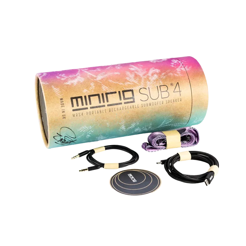 Minirig Subwoofer 4 packaging