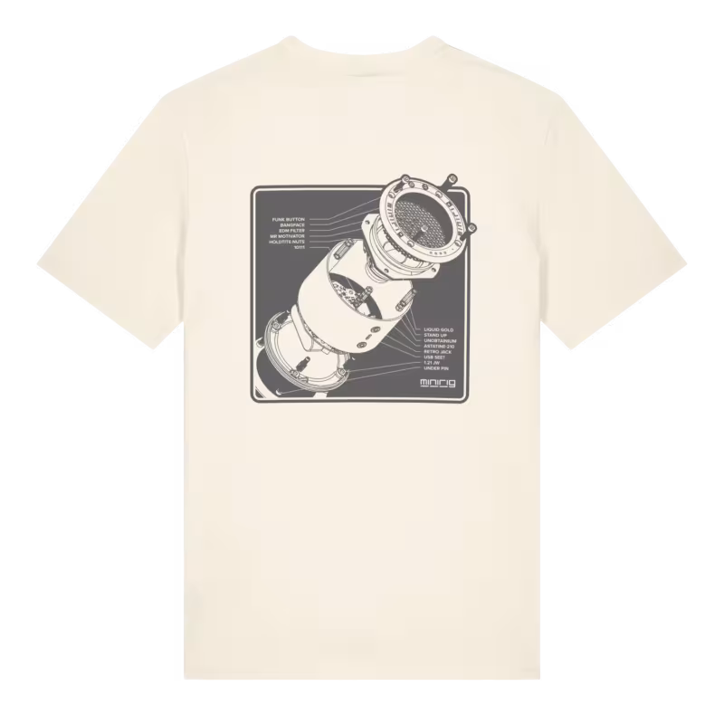 Minirig Explosion Cream Tee Shirt Back