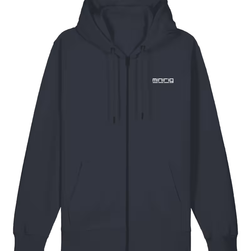 Minirig India Ink Explosion Zip Hoodie Front